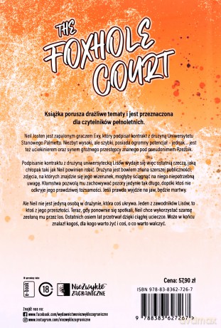 The Foxhole Court. All for the Game (Tom 1) - Nora Sakavic [KSIĄŻKA]