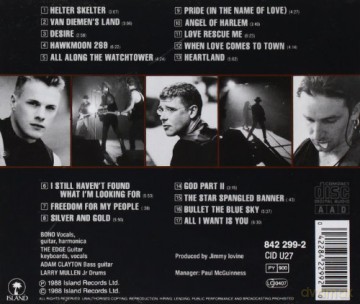 U2: Rattle And Hum [CD]