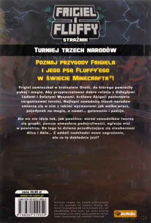 Turniej trzech narodów. Frigiel i fluffy nieoficjalny przewodnik po świecie minecraft - Frigiel, Olivier Gay [KSIĄŻKA]