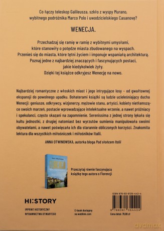 Wenecja. Od Marco Polo do Casanovy - Paul Strathern [KSIĄŻKA]