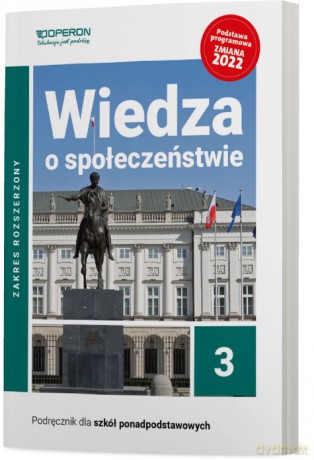 Wiedza o Społeczeństwie Podręcznik 3 Liceum I Technikum Zakres Rozszerzony EDYCJA 2024 - Maciej Batorski [KSIĄŻKA]