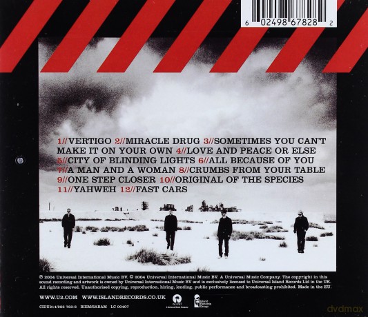 U2: How To Dismantle An Atomic Bomb [CD]