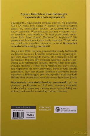 Wspomnienia cesarsko-królewskiej guwernantki - dzieło anonimowe [KSIĄŻKA]