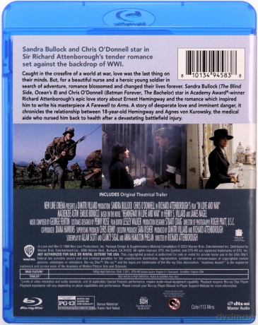 In Love and War (Miłość i wojna) [Blu-Ray]