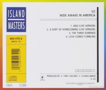 U2: Wide Awake In America [CD]