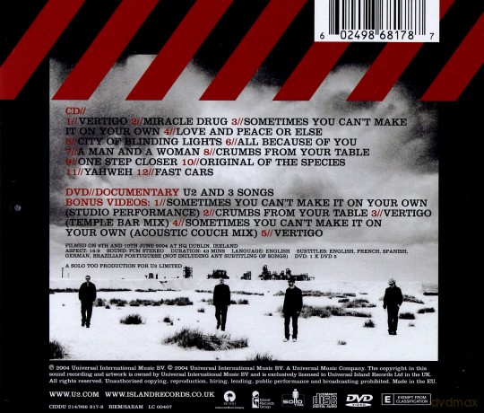 U2: How To Dismantle An Atomic Bomb [CD]+[DVD]