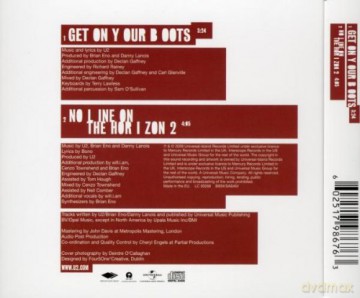 U2: Get On Your Boots [CD]