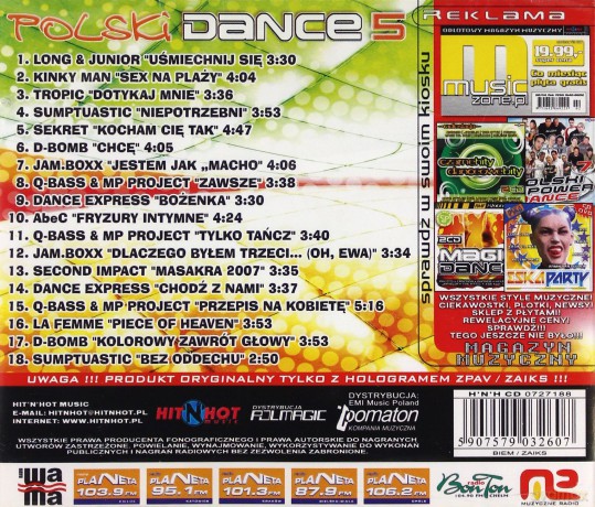 Polski Dance Vol. 5 [CD]