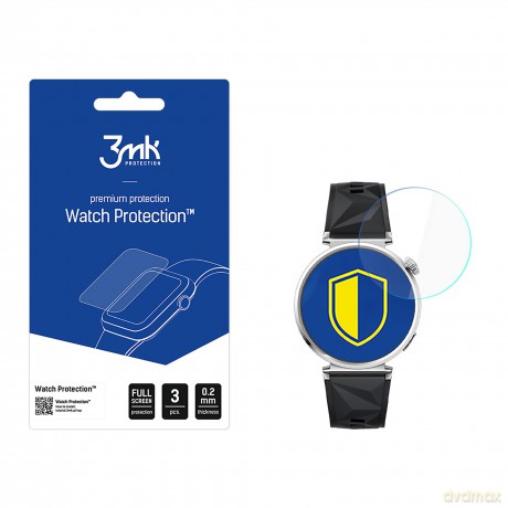 Szkło Hybrydowe do Huawei Watch GT 5 41mm - 3mk Watch Protection FlexibleGlass