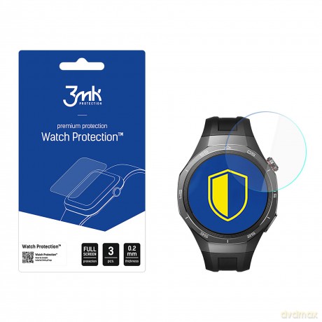 Szkło Hartowane do Huawei Watch GT5 Pro 46mm - 3mk Watch Protection FlexibleGlass