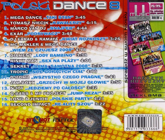 Polski Dance Vol. 8 [CD]