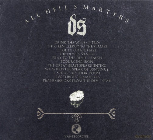 Dread Sovereign: All Hell's Martyrs (digipack) [CD]