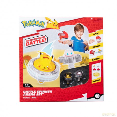POKEMON Battle Spinner 2-Pak, figurki [FIGURKA]