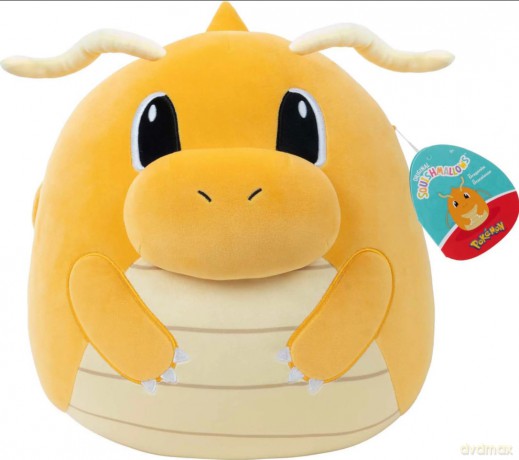 POKEMON Squishmallow Dragonite, pluszak, 35 cm