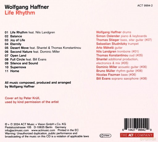 Wolfgang Haffner: Life Rhythm [CD]