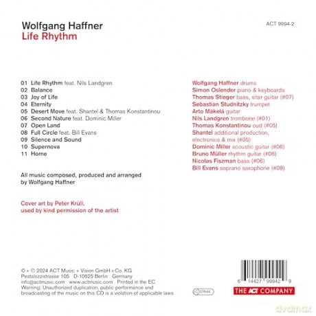 Wolfgang Haffner: Life Rhythm [CD]