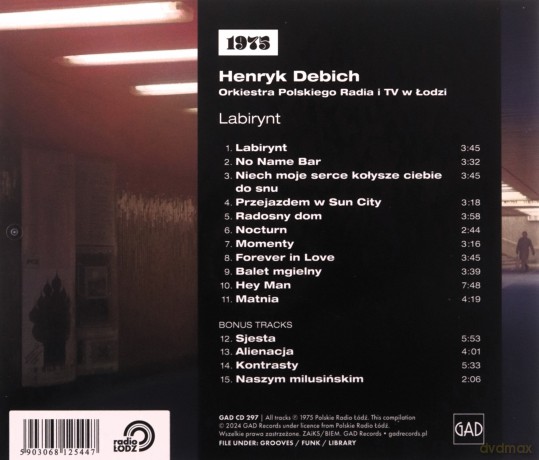 Henryk Debich: Labirynt (1975) [CD]