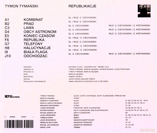Tymon Tymański: Republikacje [CD]