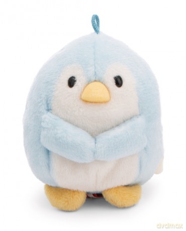 NICI mymochi przytulanka Pingwin Waddle z kostiumem kotka i kaczuszką 8cm z zawieszką