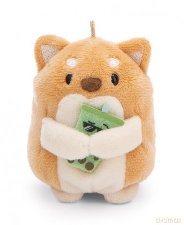 NICI mymochi przytulanka Pies Hiro z kostiumem misia polarnego 8cm z zawieszką