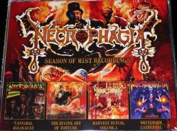 Necrophagia: Season Of Mist Recordings [4CD]