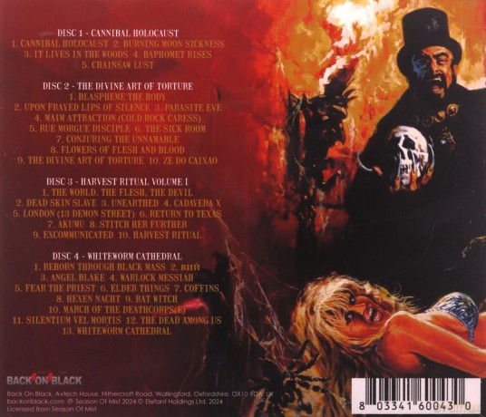 Necrophagia: Season Of Mist Recordings [4CD]