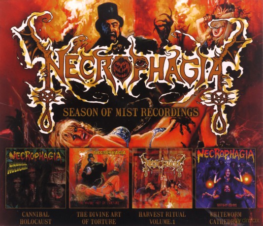 Necrophagia: Season Of Mist Recordings [4CD]