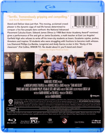 Stand and Deliver (Wszystko albo nic) [Blu-Ray]