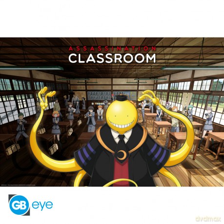 ASSASSINATION CLASSROOM - Poster Maxi 91.5x61 - Koro threatened