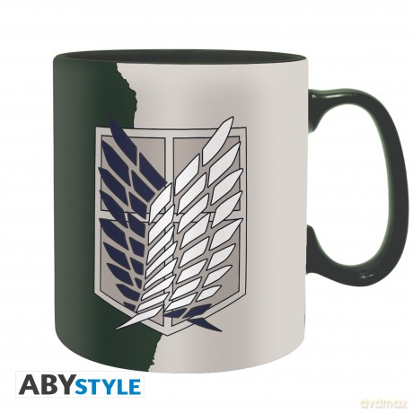 ATTACK ON TITAN - Mug - 460 ml - Emblem S4 - cardboard box