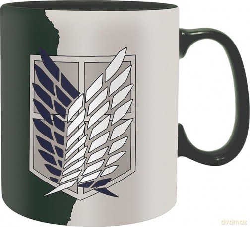ATTACK ON TITAN - Mug - 460 ml - Emblem S4 - cardboard box