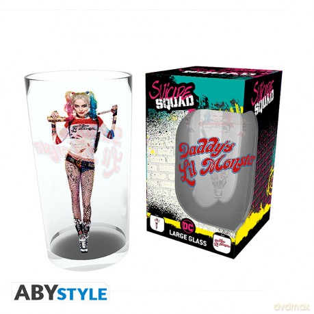 DC COMICS - Verre XXL - 400ml - Harley - box