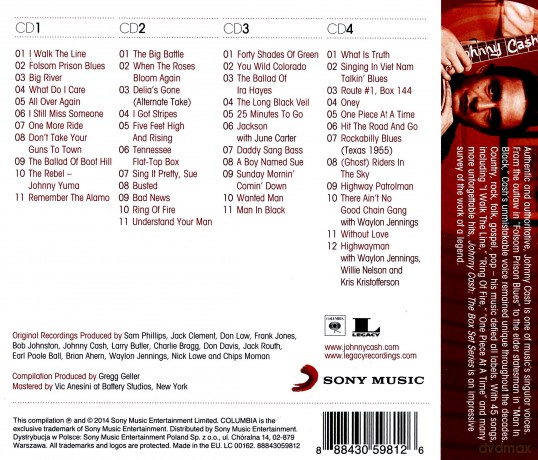 Johnny Cash: The Box Set Series [4CD]