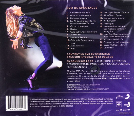 Celine Dion: Céline... Une seule fois / Live 2013 [2CD]+[DVD]