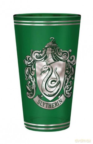 HARRY POTTER - Premium Duża szklanka - 400ml - Slytherin