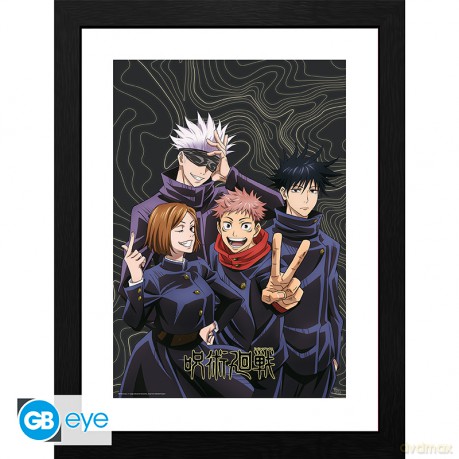 JUJUTSU KAISEN - Plakat w ramie Team picture (30x40)