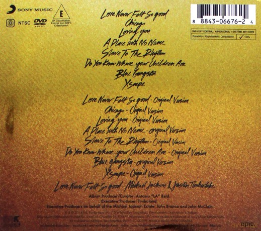 Michael Jackson: XSCAPE (Deluxe Edition) + plakat (digipack) [CD]+[DVD]