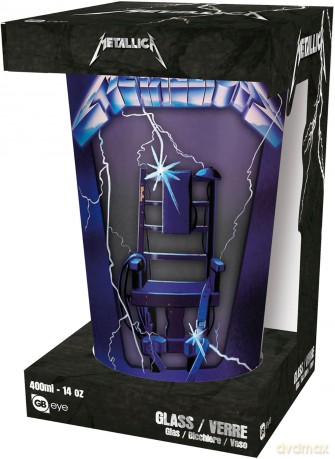 METALLICA - Premium Large Glass - 400ml - Ride the Lightning