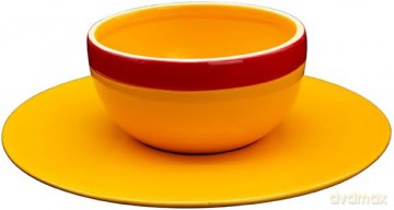 ONE PIECE - Bowl and saucer - Strawhat