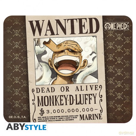 ONE PIECE - Elastyczna podkładka pod myszkę - Wanted Luffy