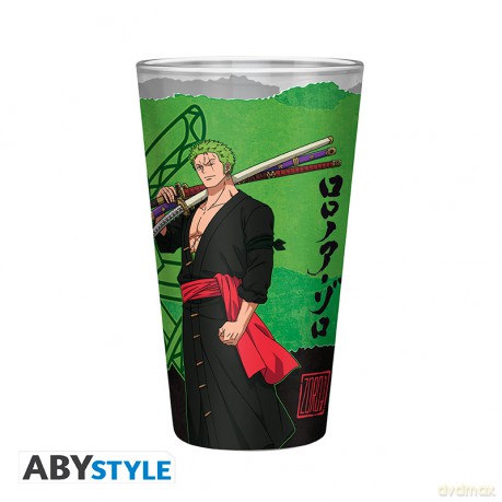 ONE PIECE - Duża szklanka - 400ml - Zoro - box