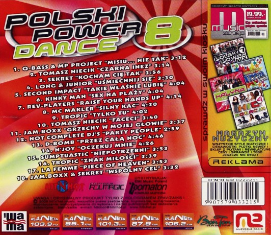 Polski Power Dance vol. 8 [CD]