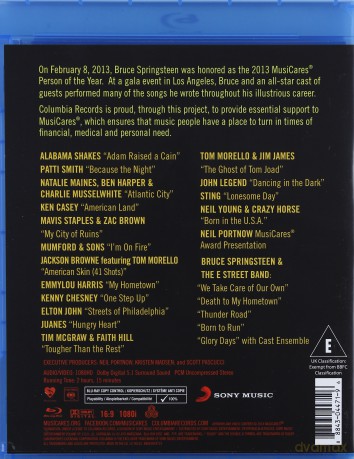 A MusiCares Tribute to Bruce Springsteen [Blu-Ray]