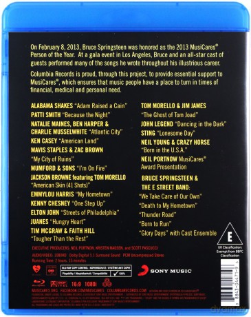 A MusiCares Tribute to Bruce Springsteen [Blu-Ray]