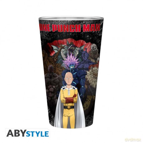 ONE PUNCH MAN - Duża szklanka - 400ml - One against all