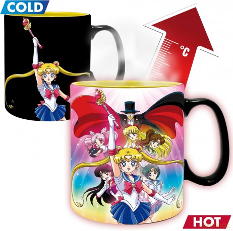 SAILOR MOON - Kubek Zmieniający Kolor - 460 ml - Group