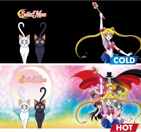 SAILOR MOON - Kubek Zmieniający Kolor - 460 ml - Group