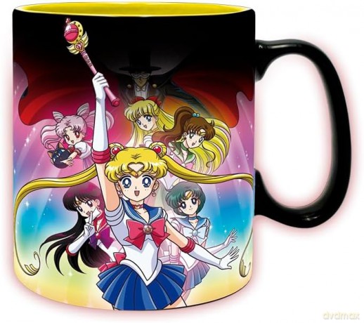 SAILOR MOON - Kubek Zmieniający Kolor - 460 ml - Group