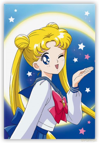 SAILOR MOON - Standard Magnet - Usagi Tsukino