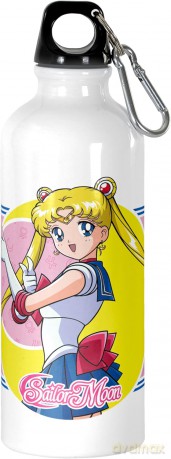 SAILOR MOON - Water Bottle - Sailor Moon & Luna